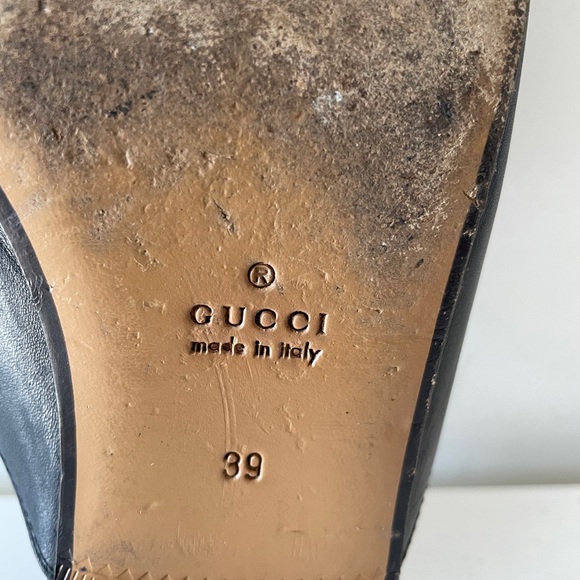 Horsebit Gucci mules with Rose embroidery size 39, women’s 9 - Picture 6 of 6